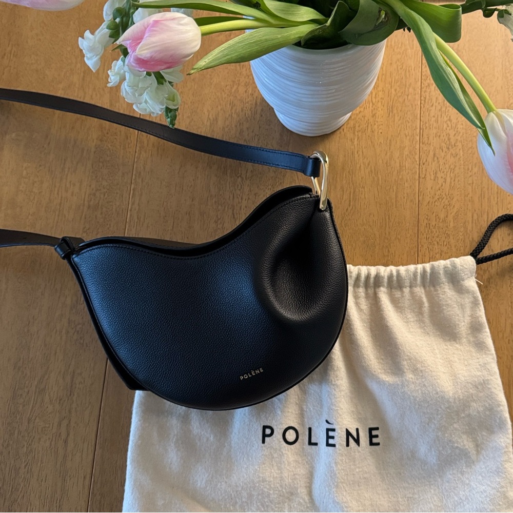 POLENE TONCA BAG - Black